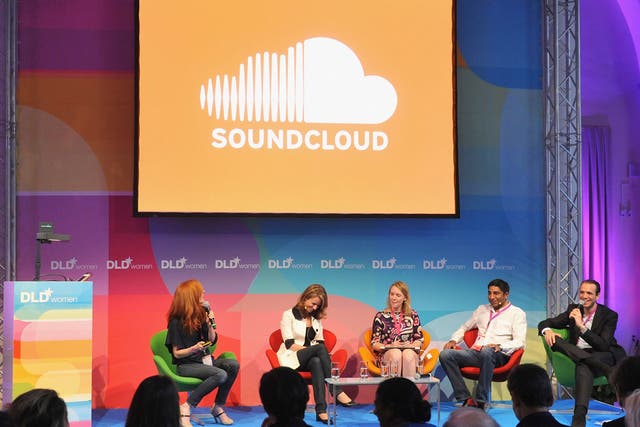 Panelists discuss Soundcloud at the Digital Life Design conference in 2011