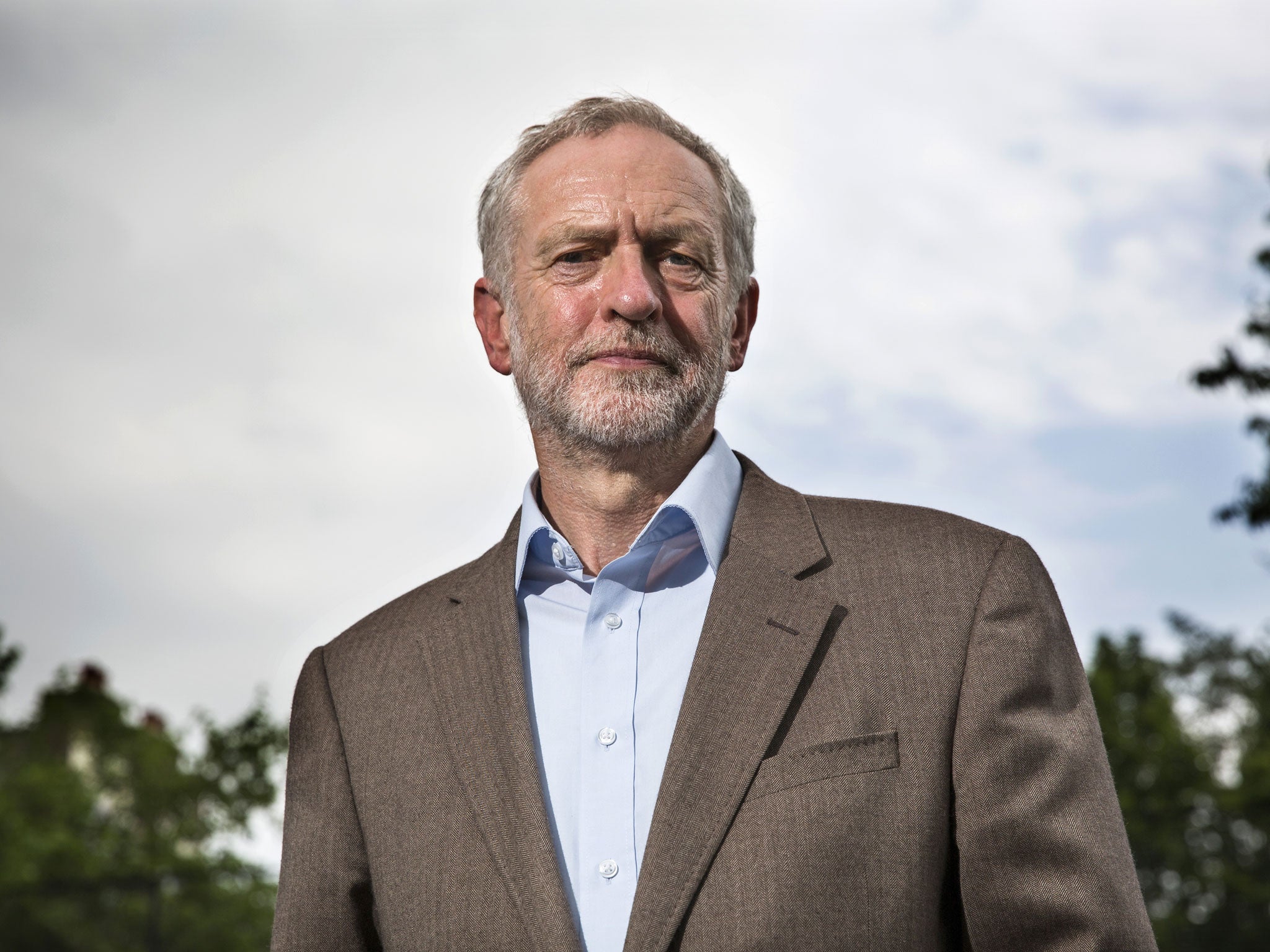 A kind portrait: Labour leader Jeremy Corbyn