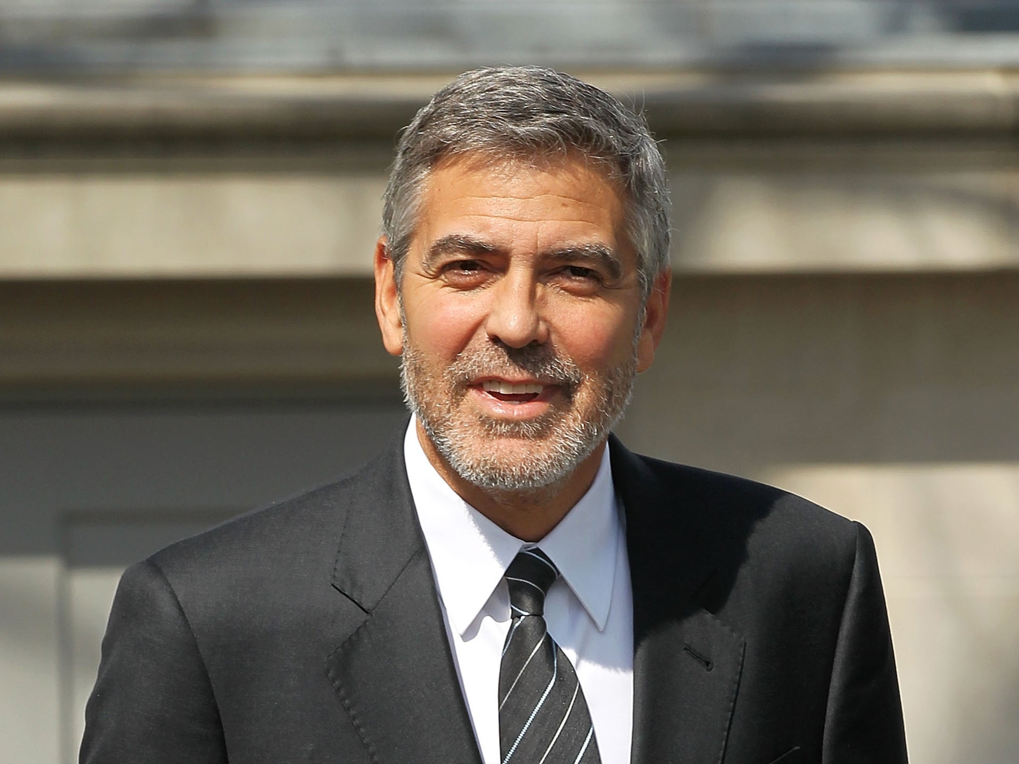 George Clooney says he was 'lucky' to be born in the United States