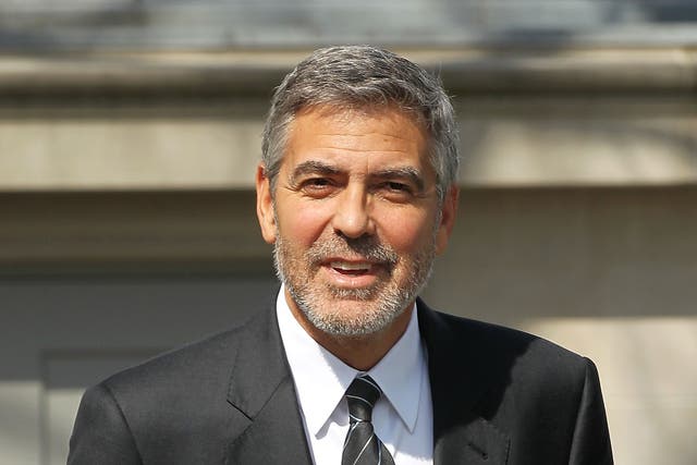 George Clooney says he was 'lucky' to be born in the United States