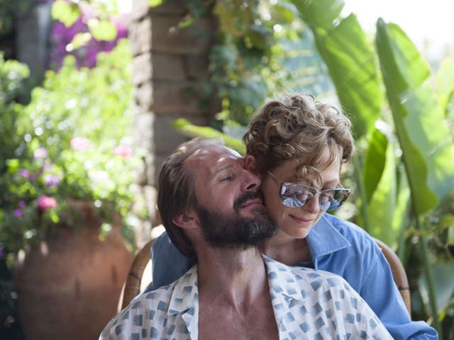 Ralph Fiennes and  Tilda Swinton in ‘A Bigger Splash’