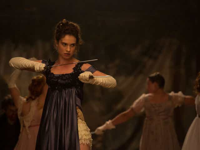 Lily James in ‘Pride and Prejudice and Zombies’