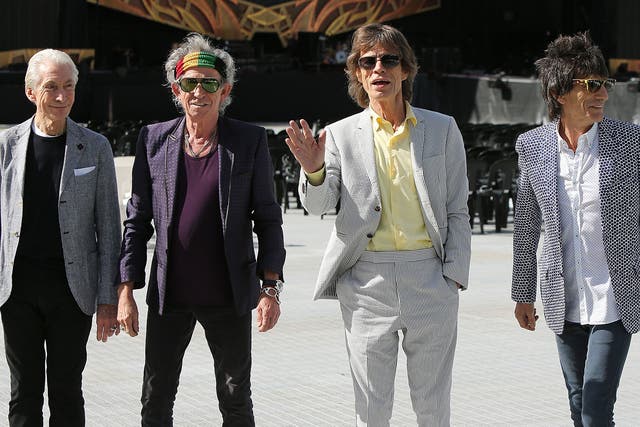'The band was not asked for permission to use the songs,' a spokeswoman for The Rolling Stones said