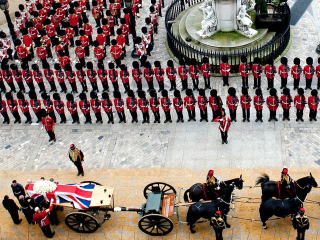 Operation True Blue: Whitehall plan for Margaret Thatcher's funeral
