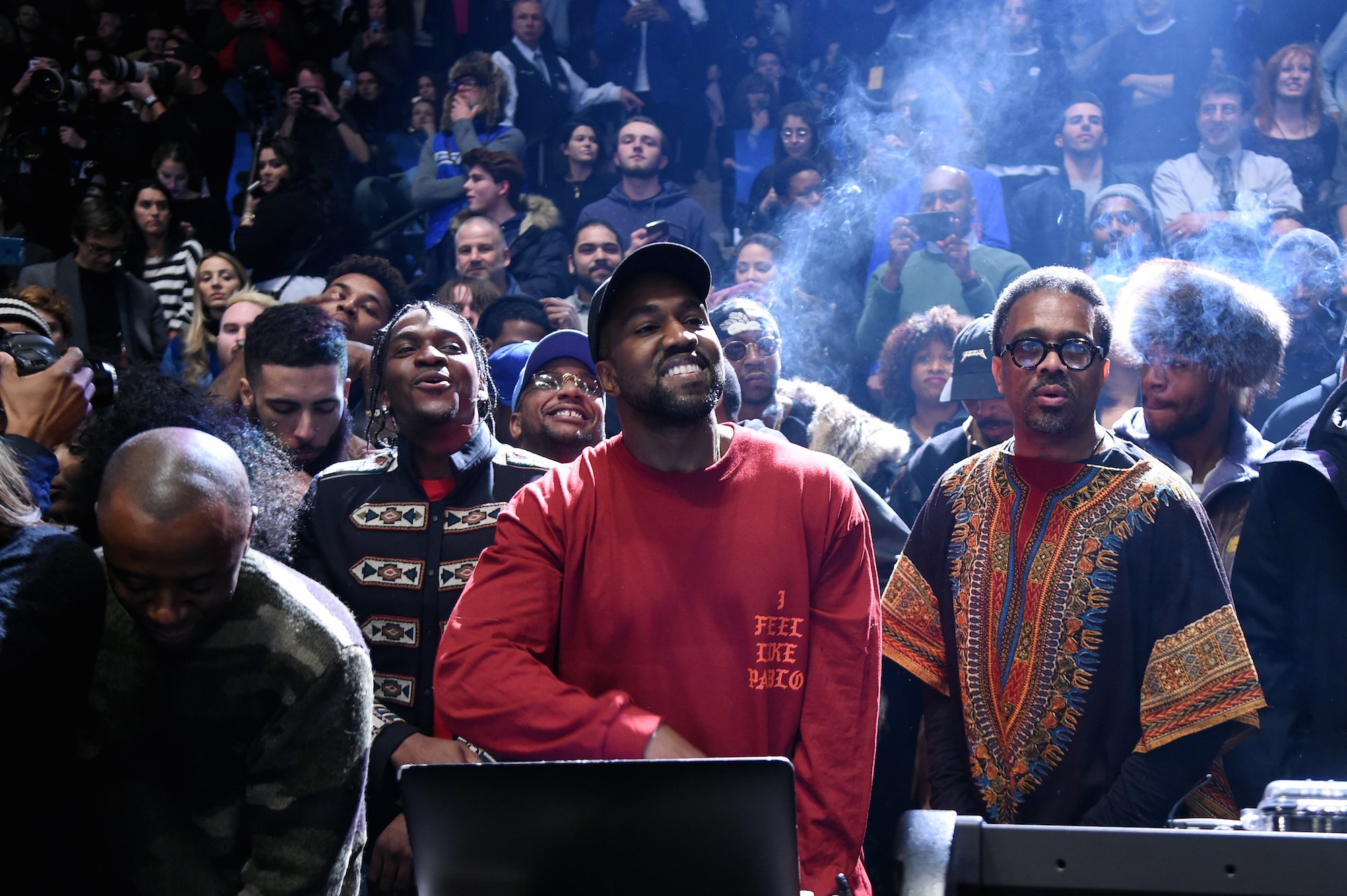 Kanye West's "The Life of Pablo" listening party kicks off New York Fashion Week.