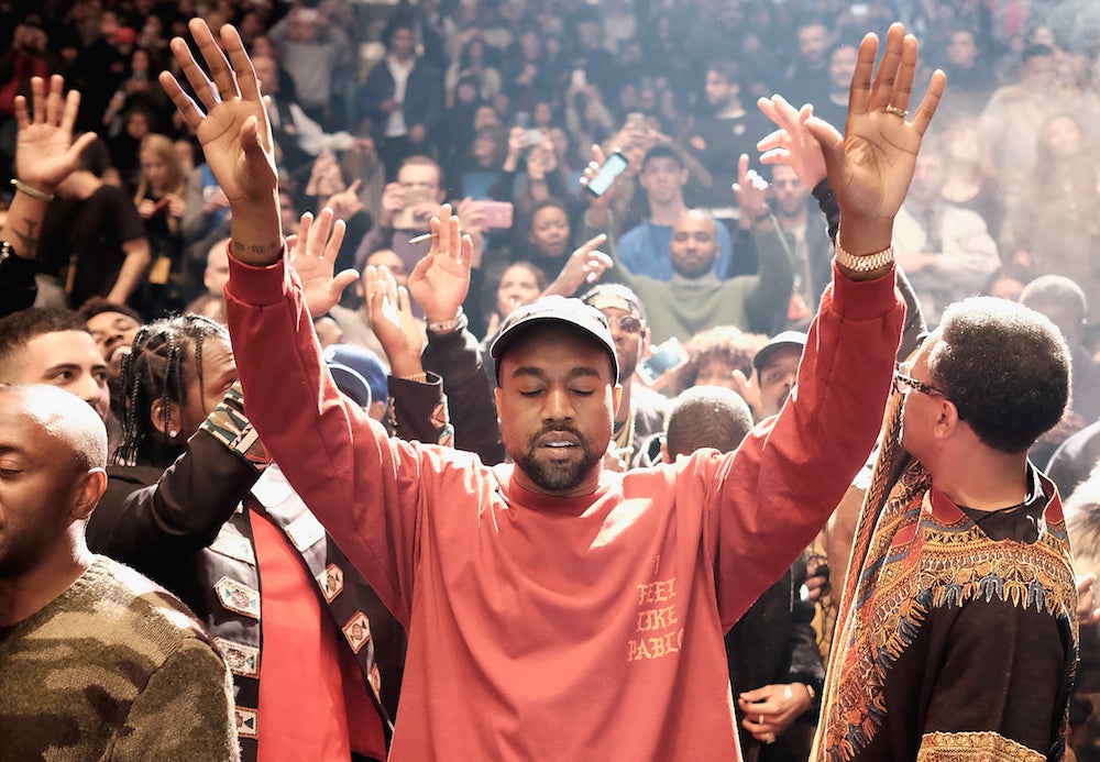 Can you guess who Kanye West is backing?