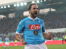 Read more

Higuain 'rejected move to Chelsea'