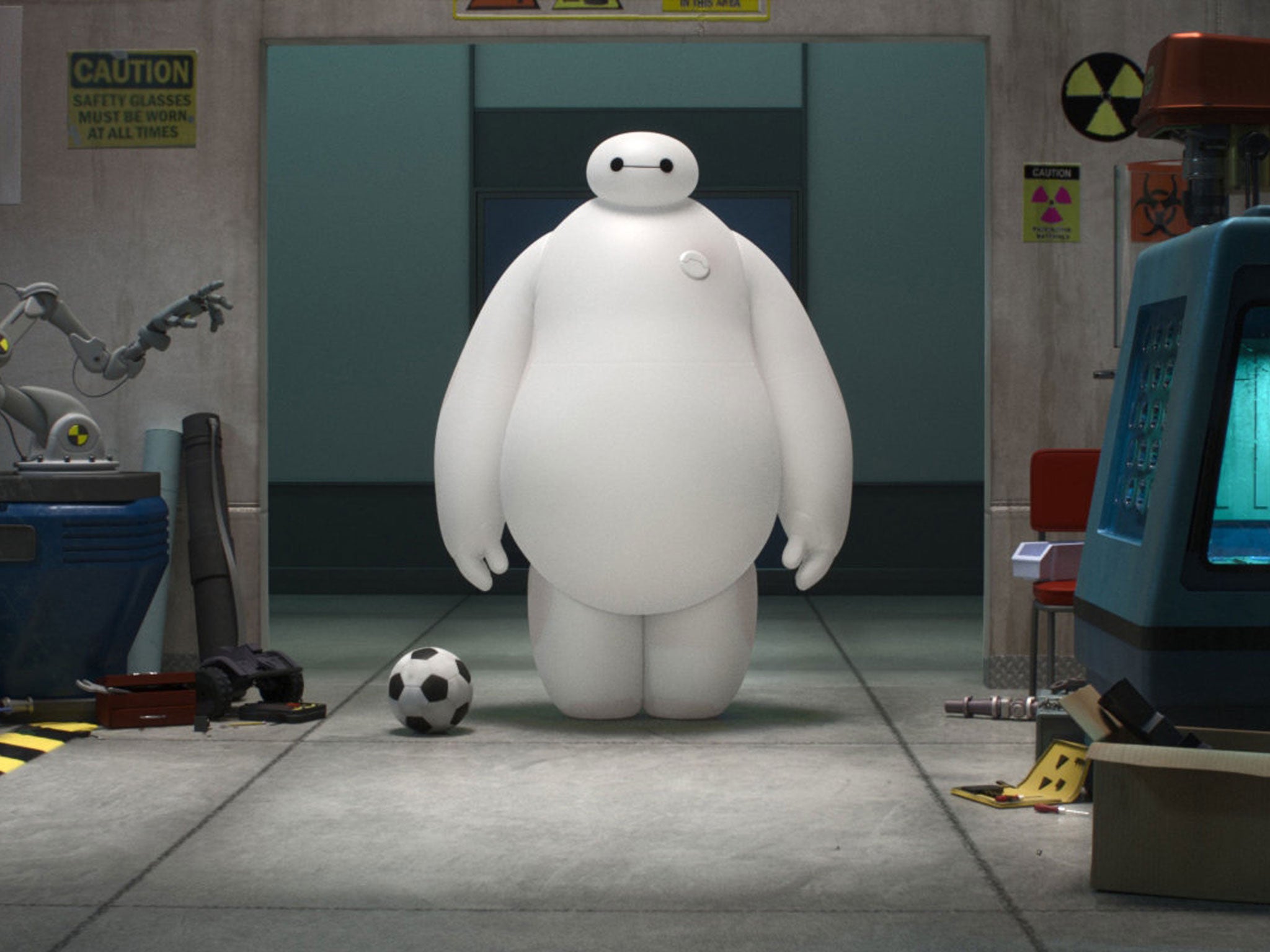 The forgettable Big Hero 6 was picked as Best Animated Feature last year (Rex)