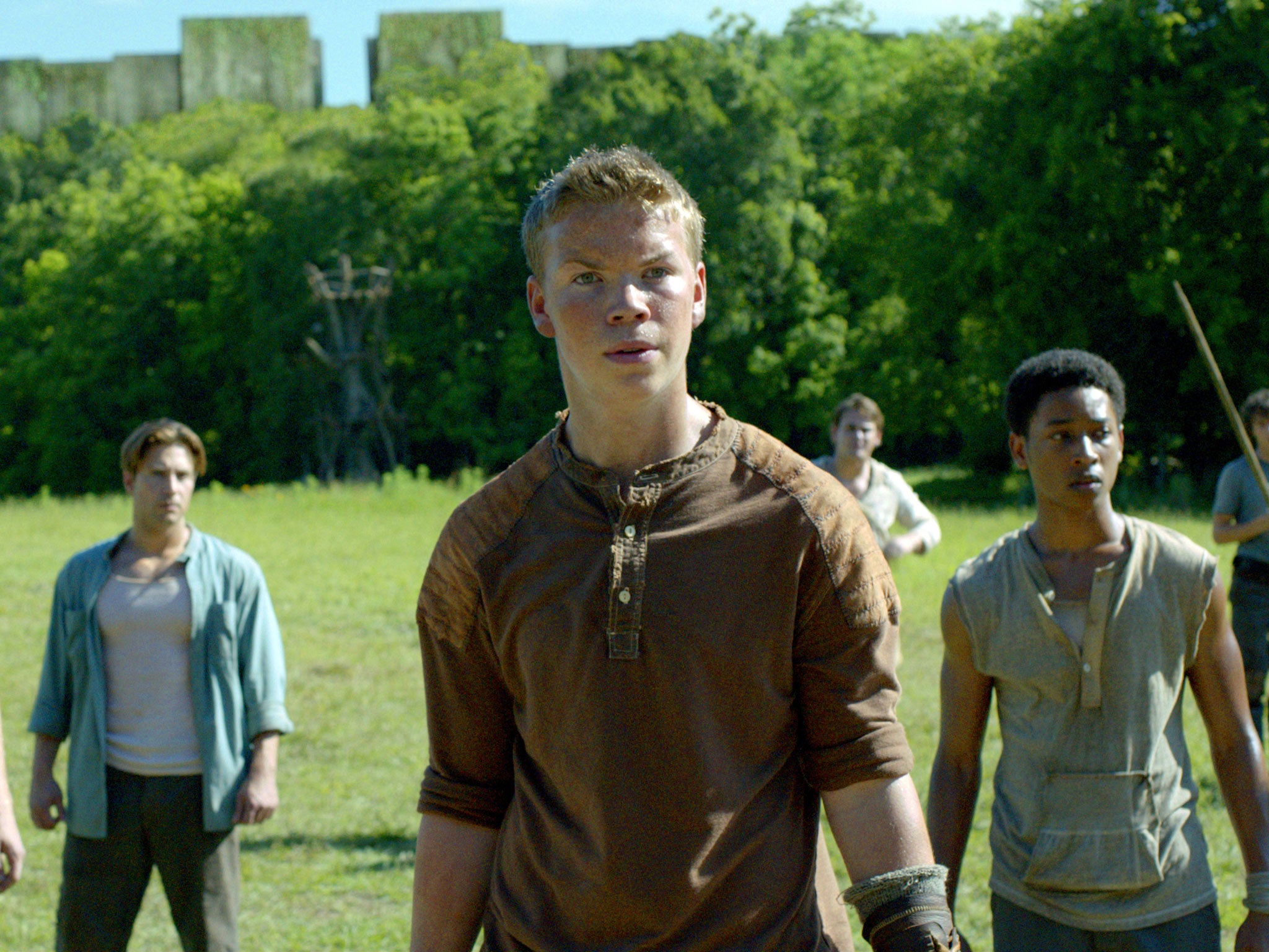 Poulter in 2014’s The Maze Runner