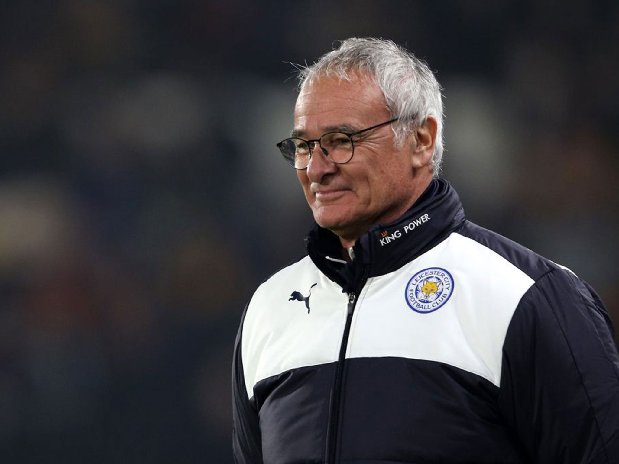 Claudio Ranieri is all smiles at the moment