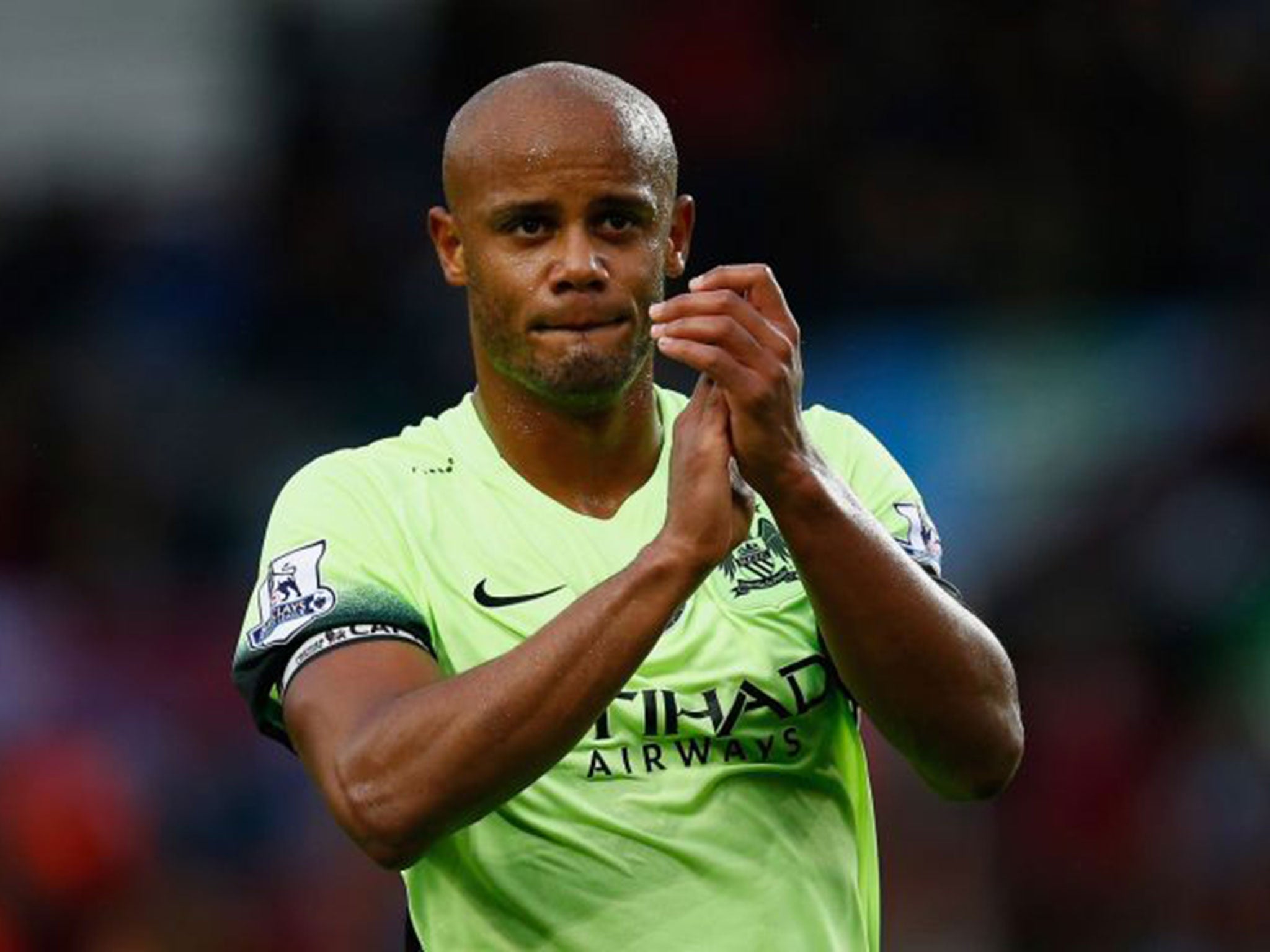 City have not lost this season with Vincent Kompany in side