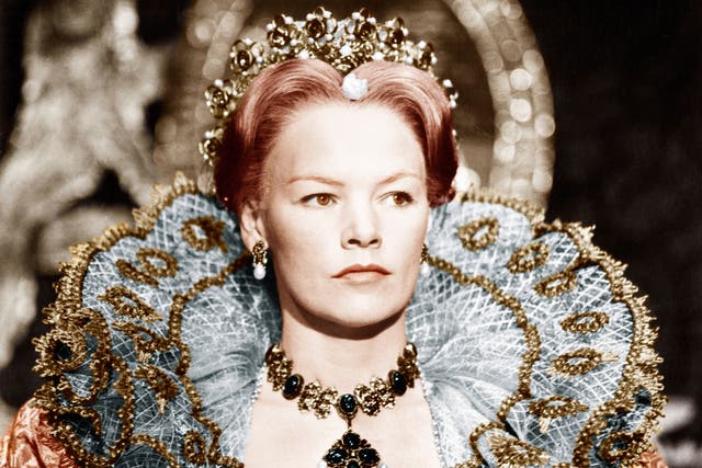 Glenda Jackson as Elizabeth I in the 1971 film Mary, Queen of Scots