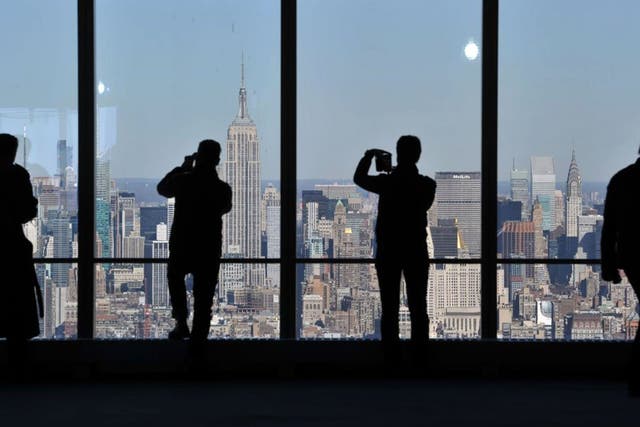 New York skyline: traveller’s cheques from a trip to the US were a passport to frustration