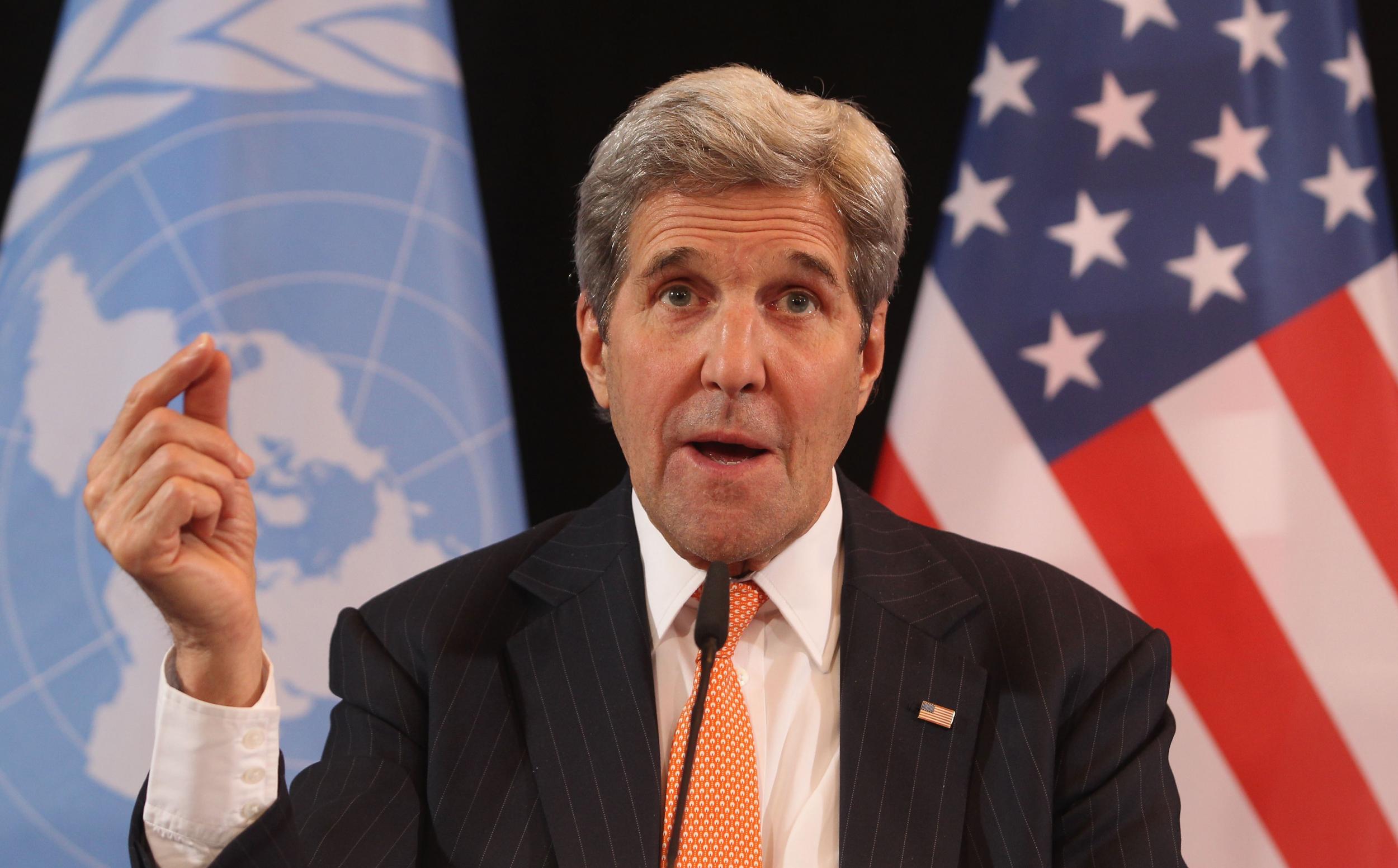 John Kerry was speaking at the annual Munich security conference