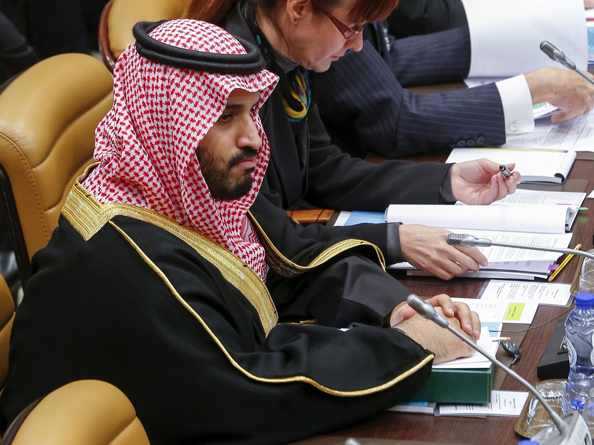 Saudi defence minister Prince Mohammed bin Salman