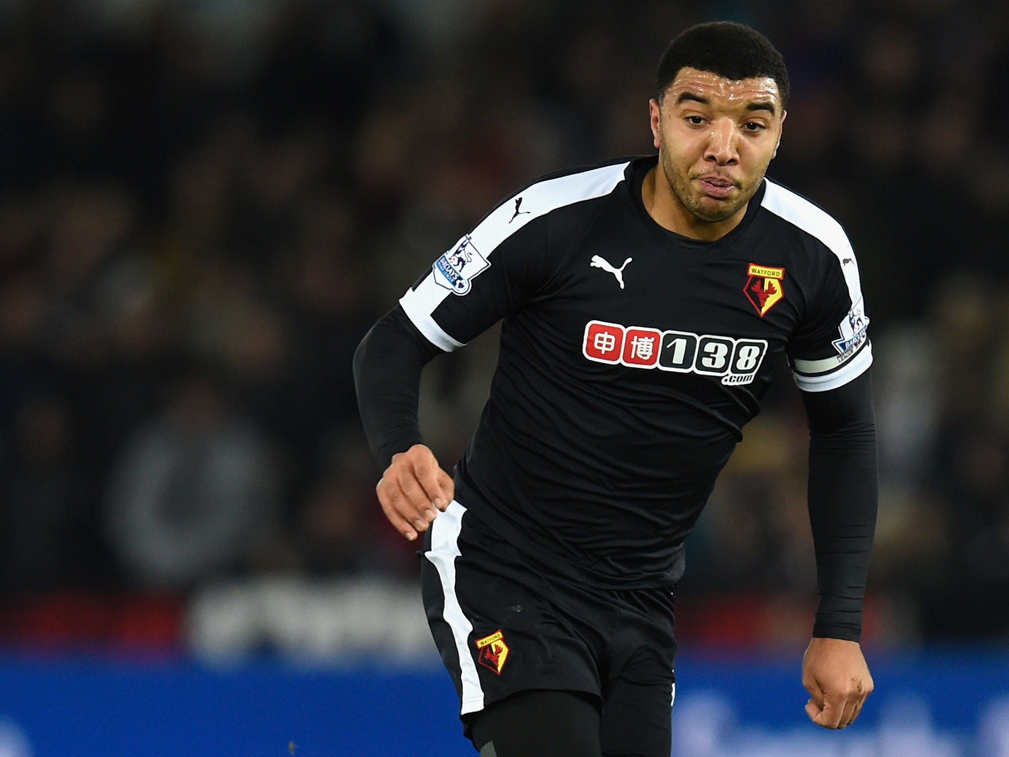Watford captain Troy Deeney starts against Crystal Palace