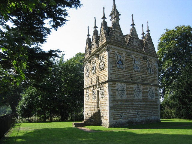 Rushton Triangular Lodge, one of Britain's oldest triangular houses