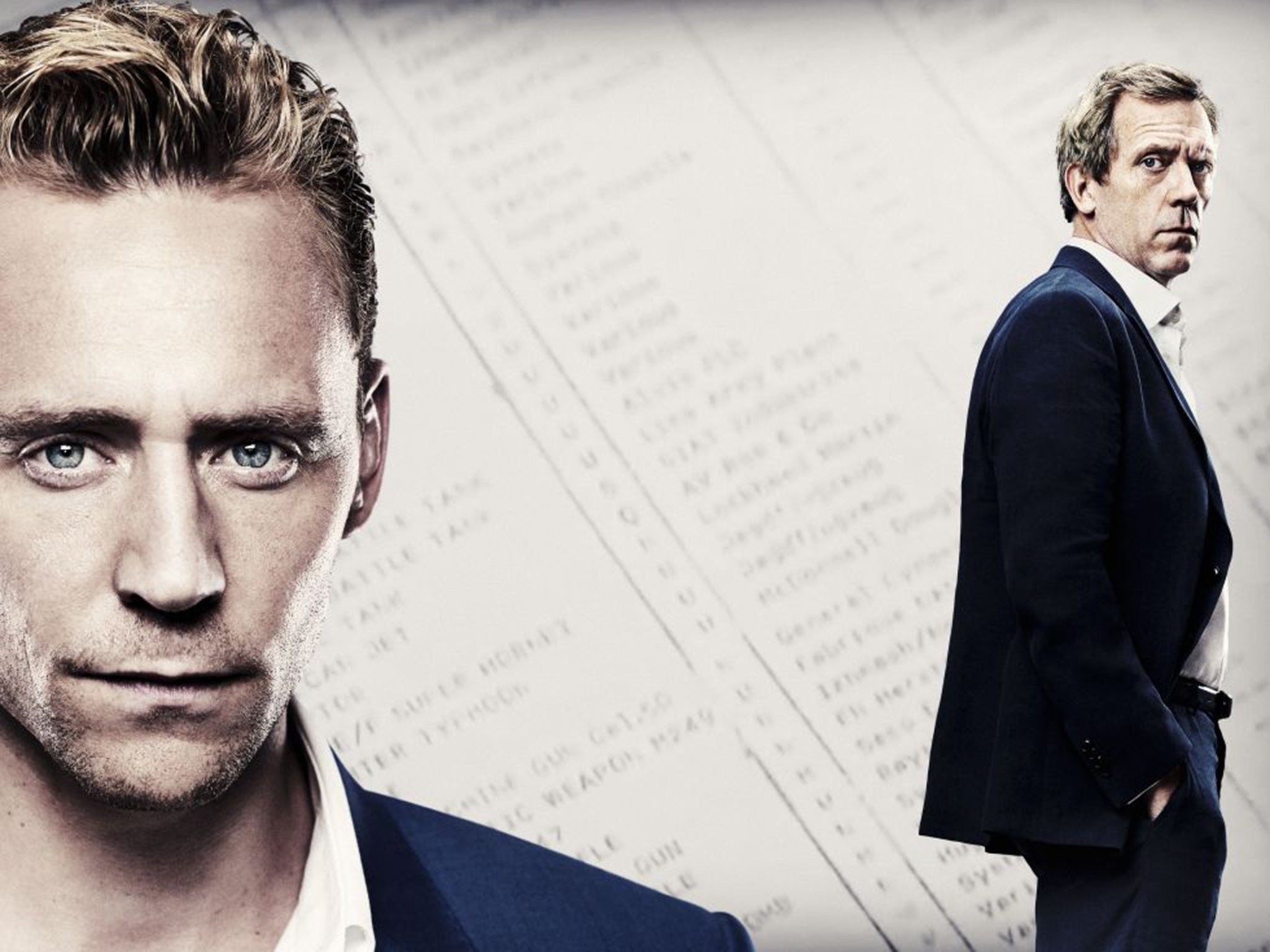 Tom Hiddleston and Hugh Lawrie star in The Night Manager
