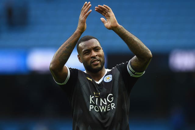 Captain Wes Morgan is leading Leicester to a fairytale finish