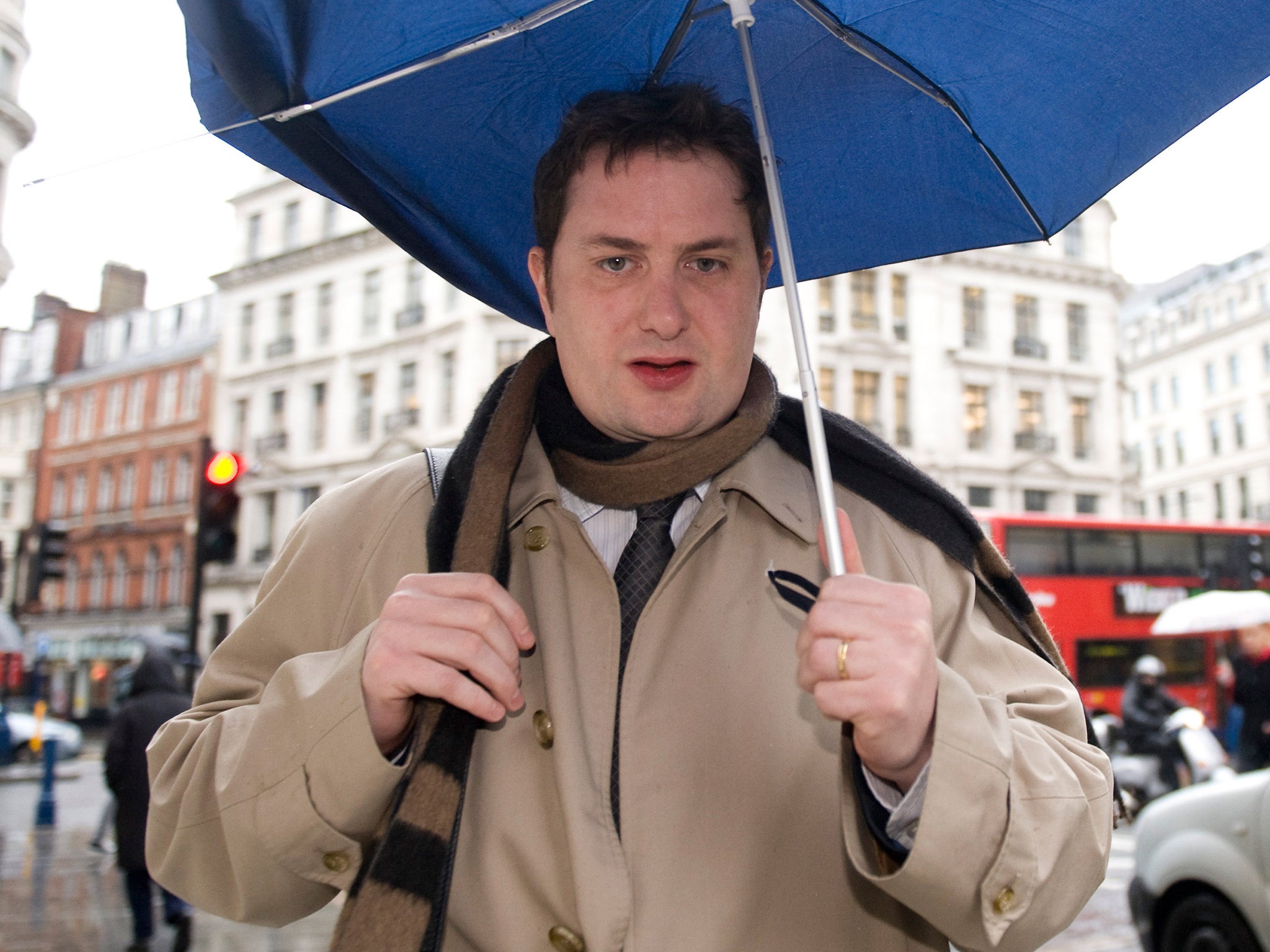 Dr. Adam Osborne, brother of Shadow Chancellor George Osborne, arrives at Liberty House for his grilling by the GMC in 2010