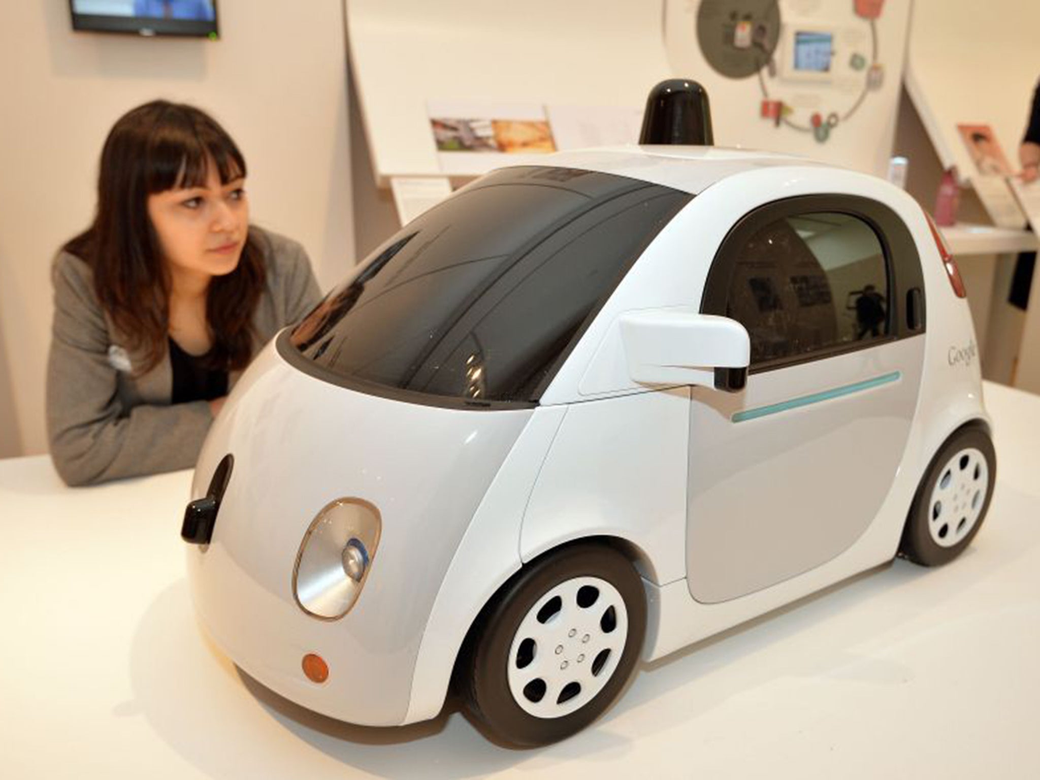 A model of Google’s driverless car