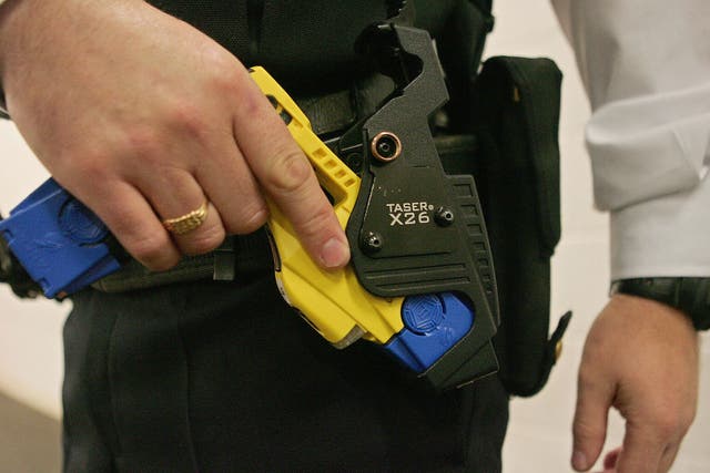 British police started using Tasers in 2003