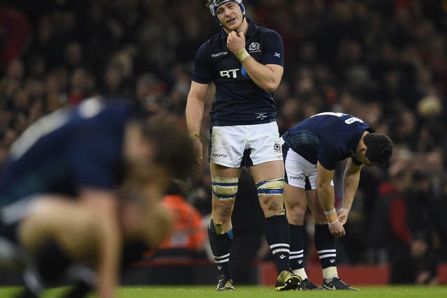 Scotland were left heartbroken by a Welsh two-try burst to win the game in Cardiff