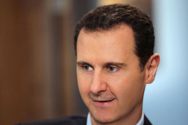 'What's important is how I think. Certainly, and self-evidently, I will seek, and that is what I am doing now, to protect Syria, not to protect the chair I'm sitting on,' Syrian President Bashar al-Assad said