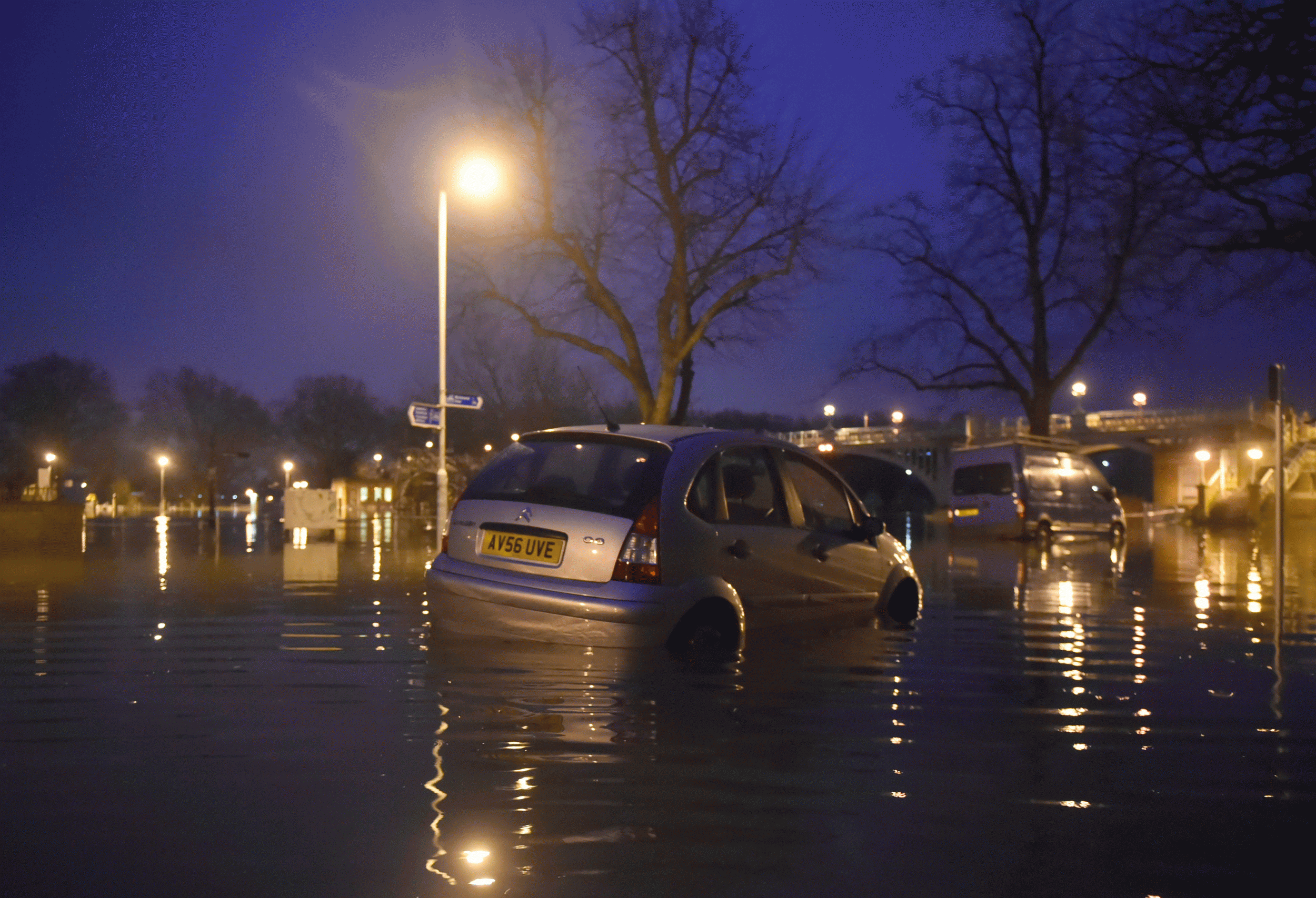 Flooding in Putney, London?Reuters