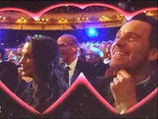 BAFTAs 2016: BBC broadcast cuts awkward kiss cam between Michael Fassbender and Alicia Vikander