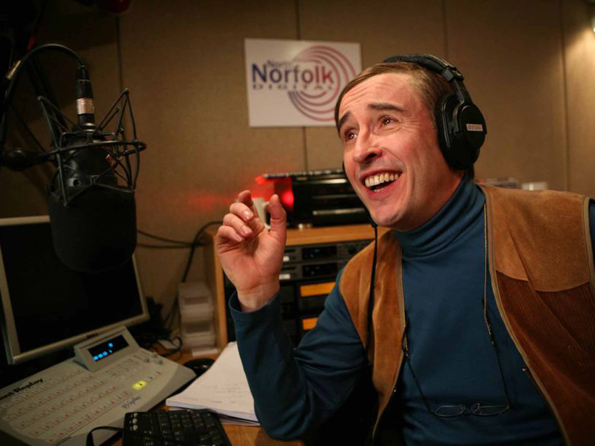 &#13; Alan Partridge, the fictional 'king of chat', has been given a run for his money &#13;