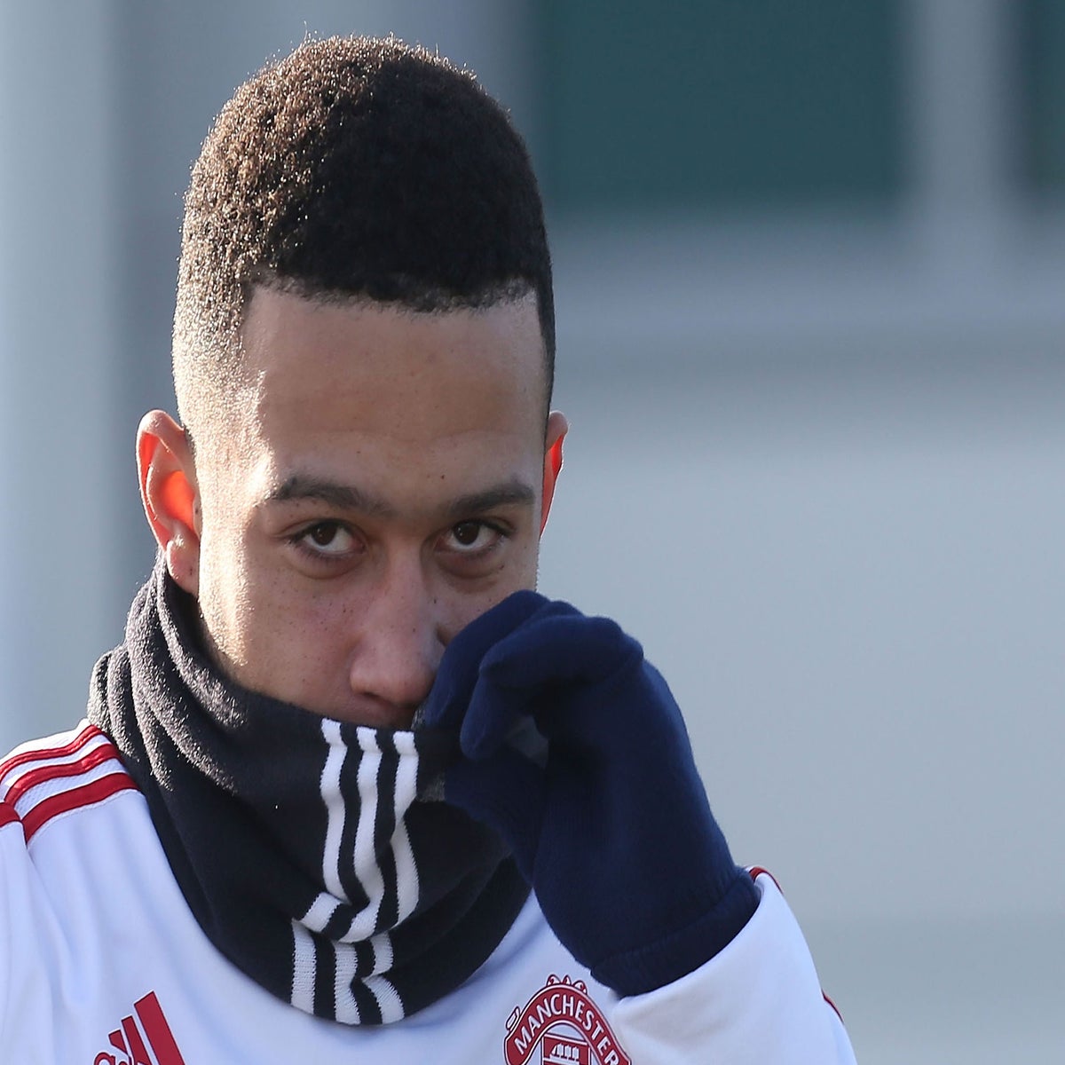 Memphis Depay's girlfriend shows off his special jacket with HER face on  the back - Mirror Online