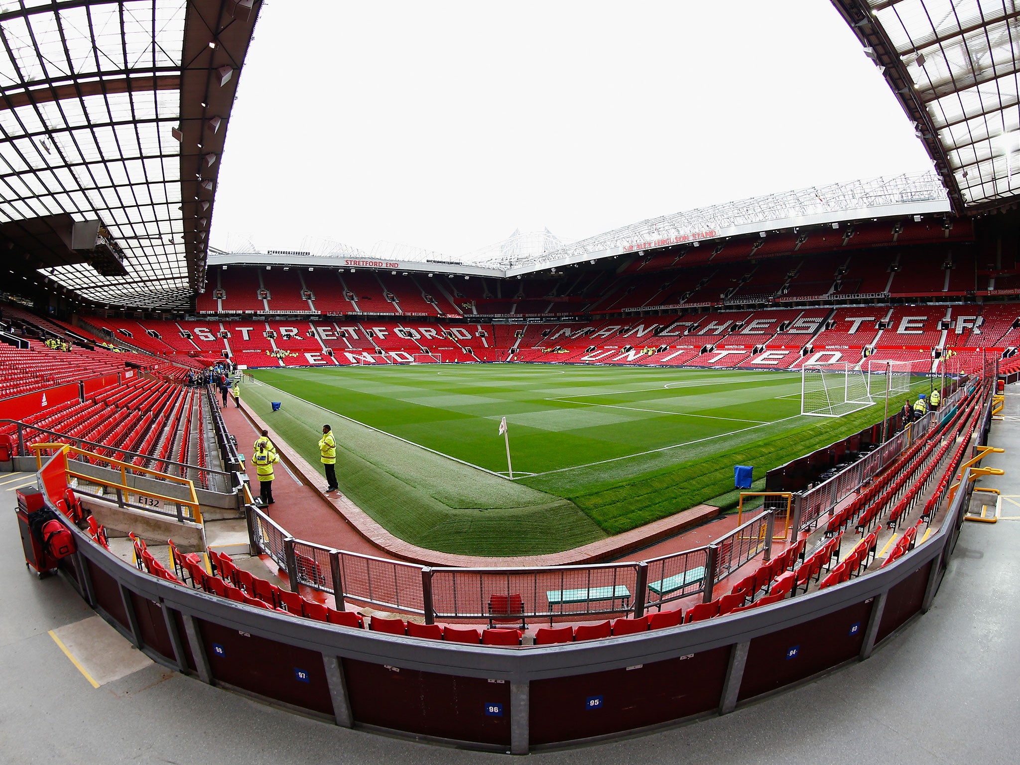 A view of Old Trafford