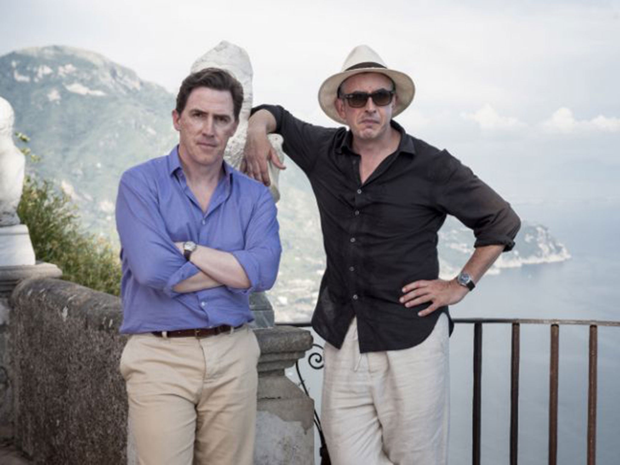 Rob Brydon and Steve Coogan in The Trip to Italy