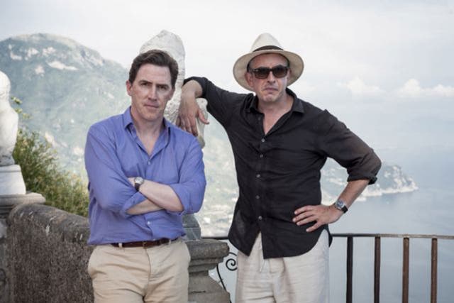 Rob Brydon and Steve Coogan in The Trip to Italy