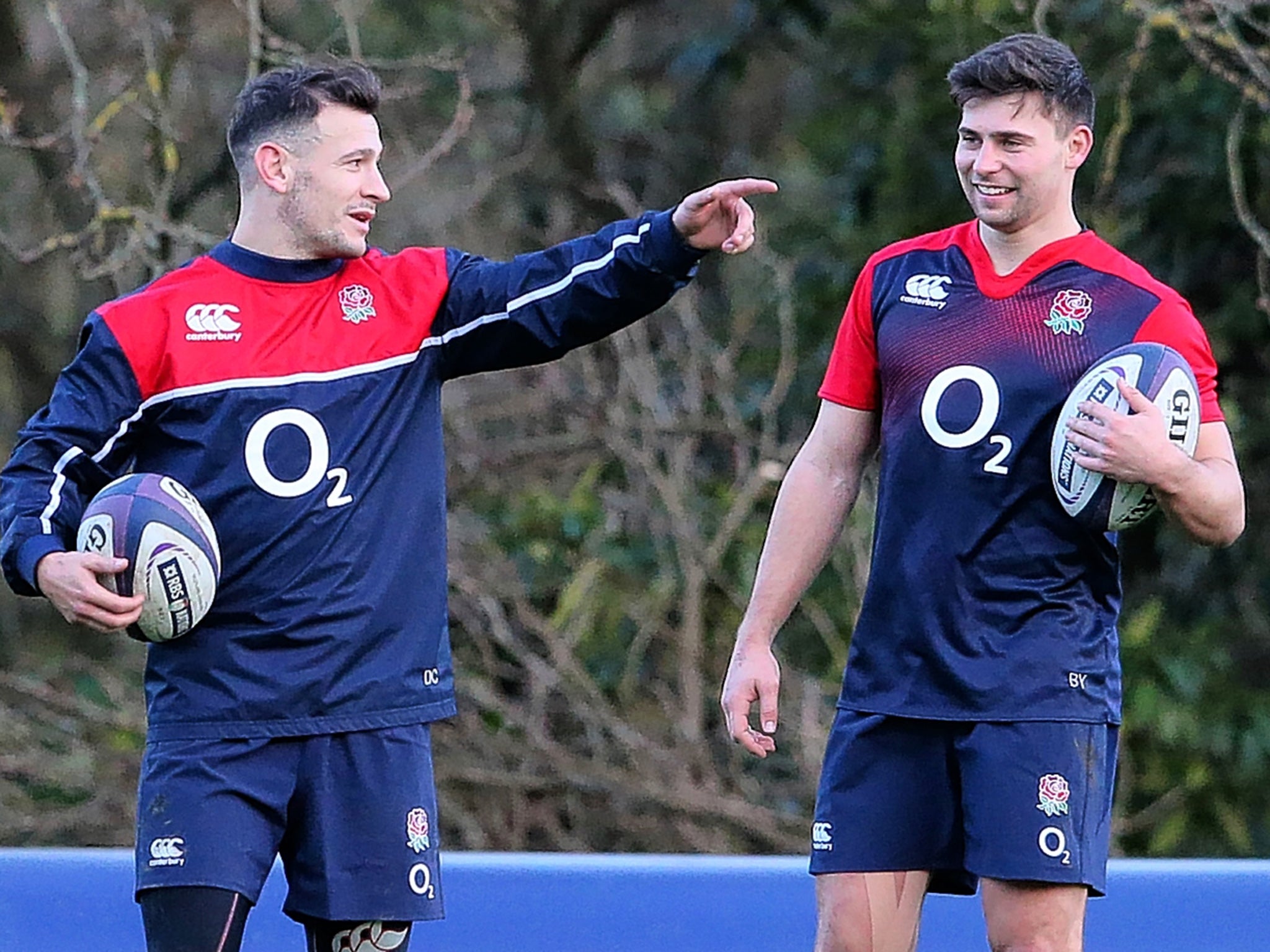 &#13;
Danny Care replaces Ben Youngs at scrum-half&#13;