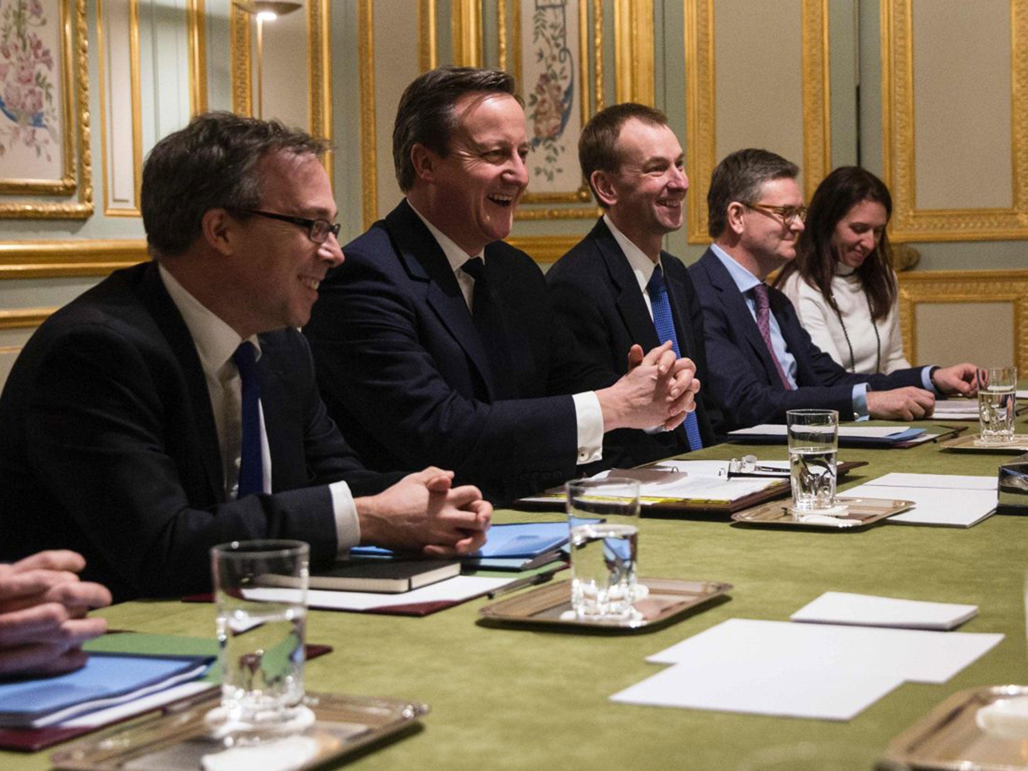 David Cameron has been in Paris for talks with President Francois Hollande