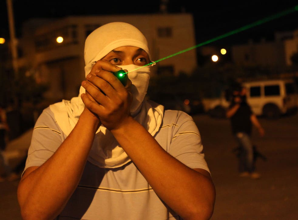 A laser pointer has the potential to do serious harm