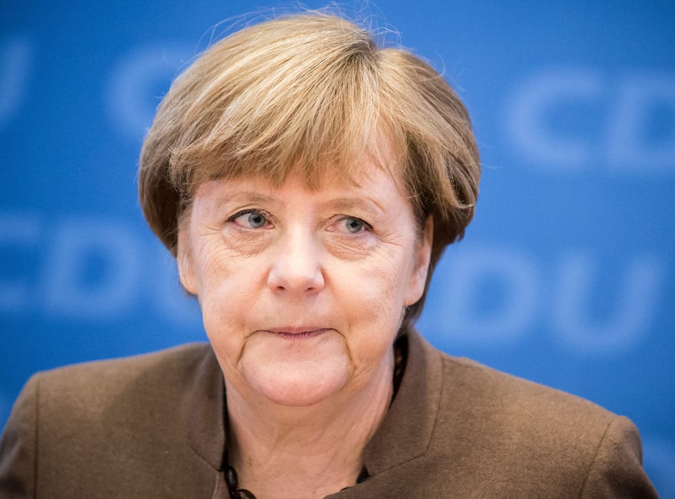 Angela Merkel has said she now favours a no-fly zone being imposed in Syria