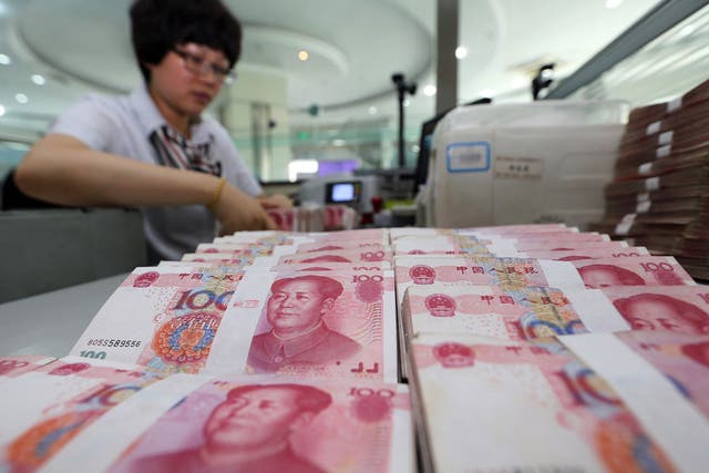 China says that it now favours a stable yuan and has been spending billions each month to buy up the currency to bolster its value