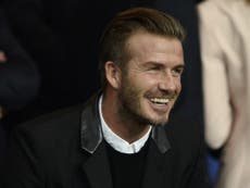 Beckham told to 'calm down' by Chelsea vice president during PSG win