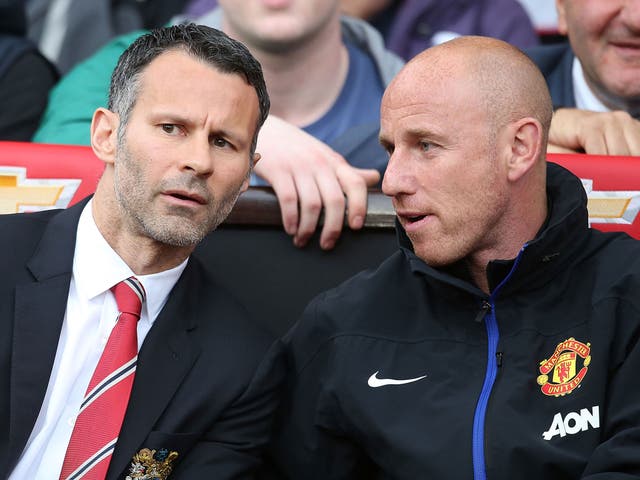 Nicky Butt (right) has been named Manchester United's head of academy