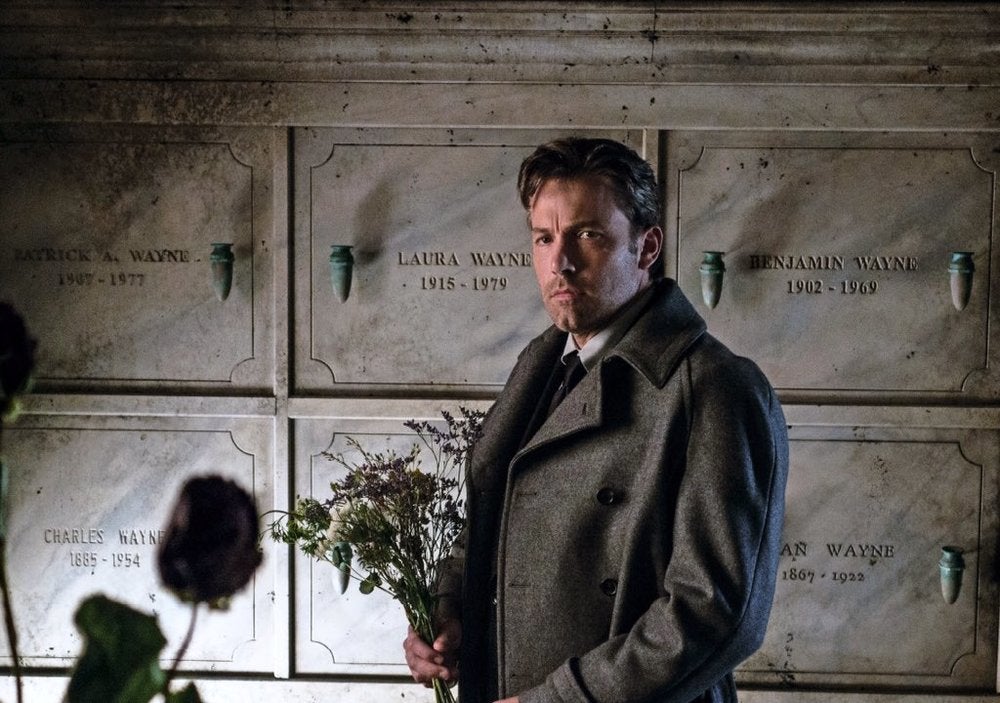 Perhaps Batfleck can woo DC Comics with some dead flowers if needs be