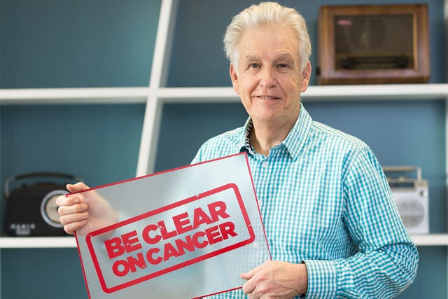 Journalist Nicholas Owen, who had kidney cancer, is supporting the campaign