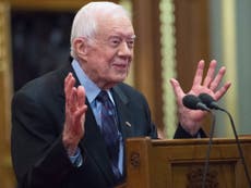 Jimmy Carter on Bernie Sanders: 'Can ya'll see why I voted f