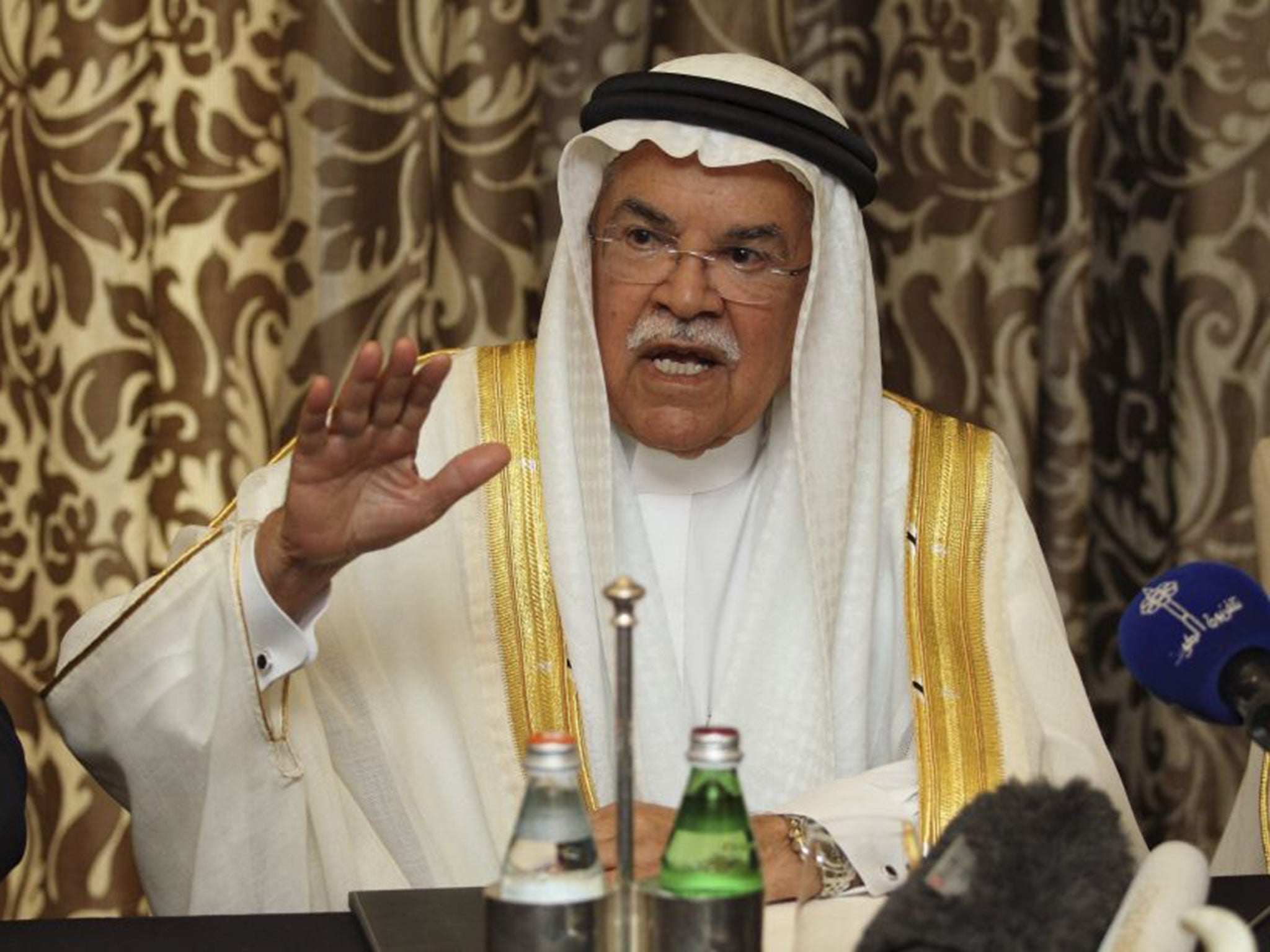 Saudi Arabia’s Oil Minister Ali al-Naimi called on Opec to freeze oil production