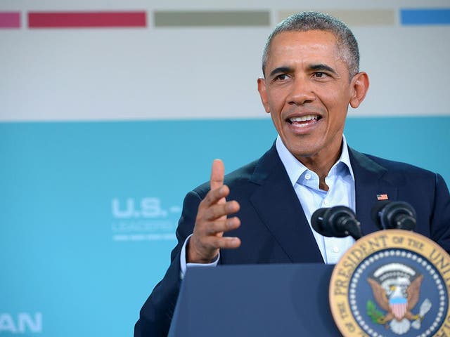 Barack Obama said US voters would make a "sensible choice" following the Asean economic summit in California