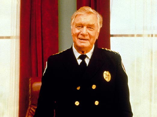 George Gaynes in Police Academy 7: Mission to Moscow in 1994