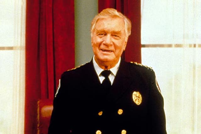 George Gaynes in Police Academy 7: Mission to Moscow in 1994