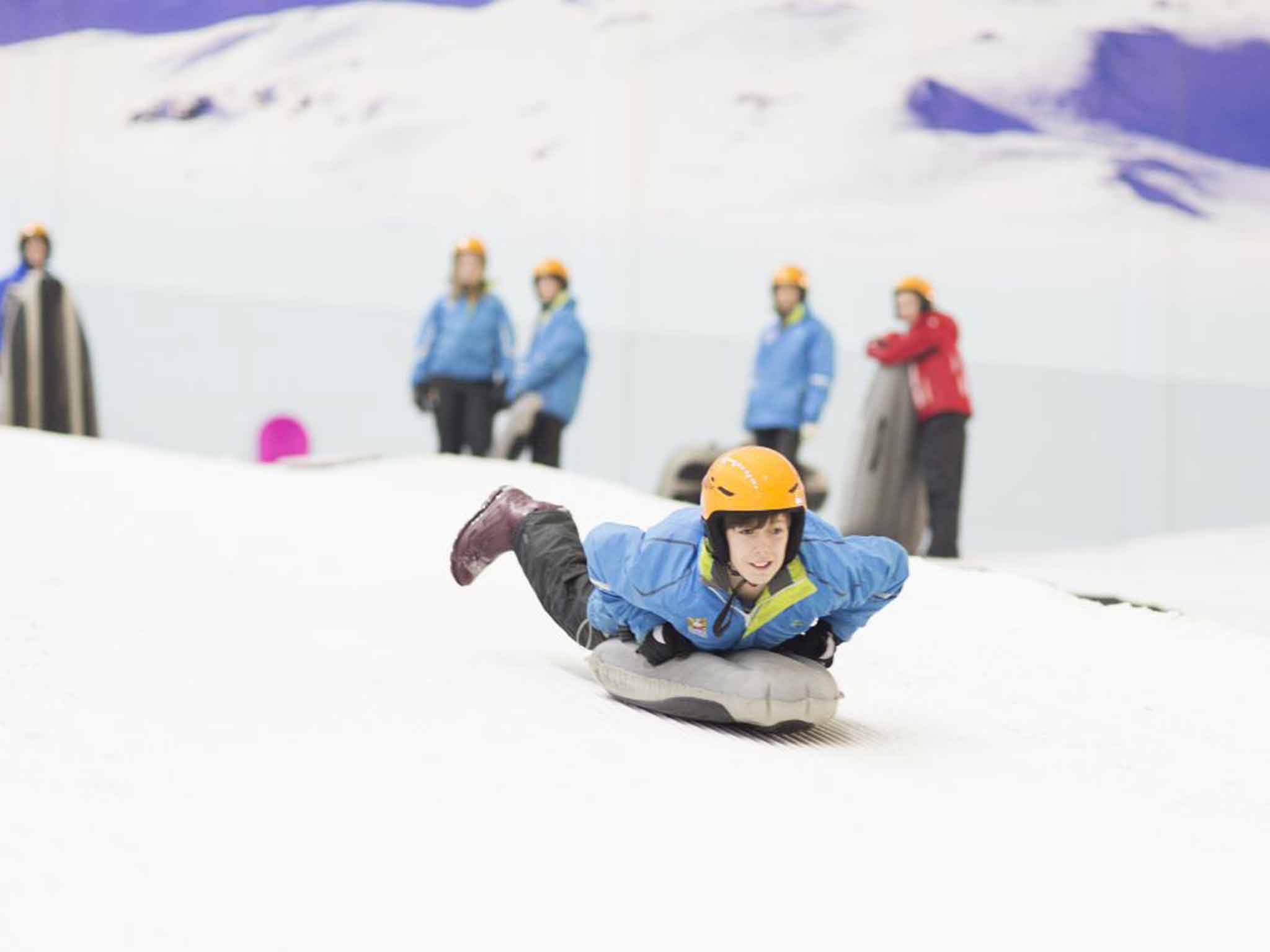 &#13;
Airboarding at Chill Factore&#13;